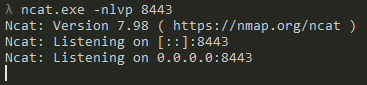 Ncat Listener